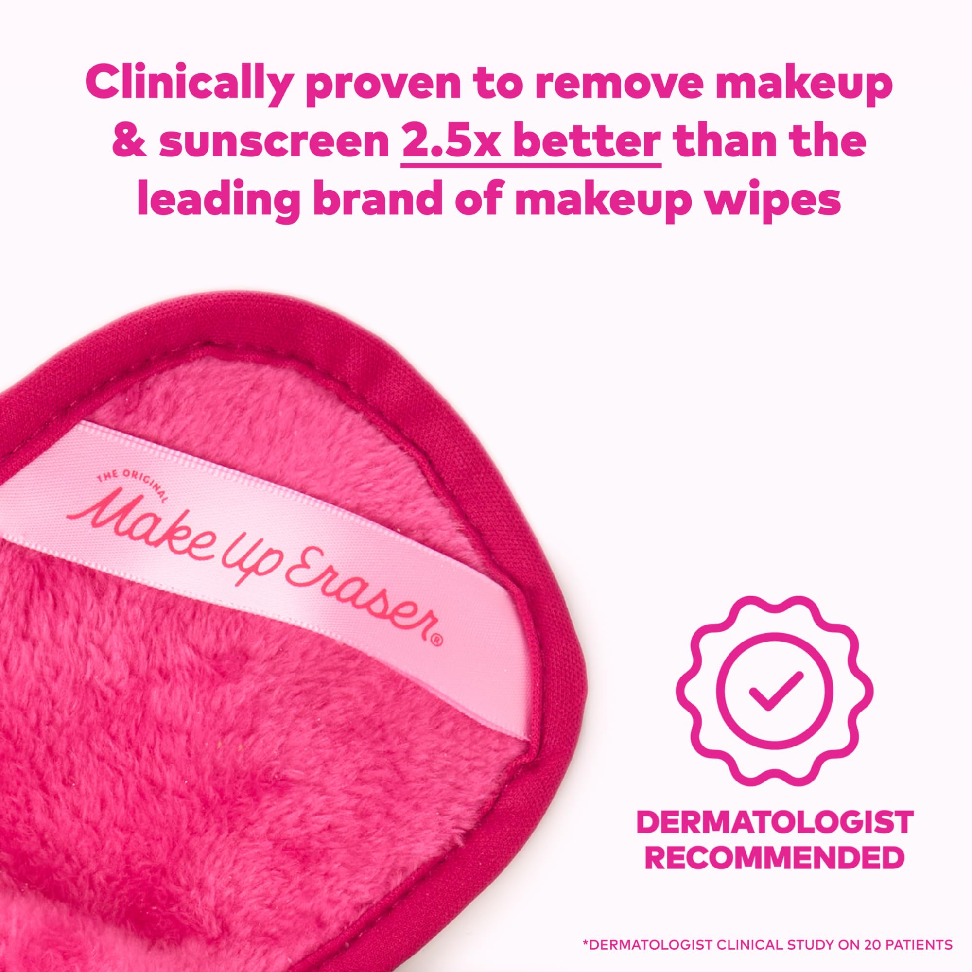 The Original MakeUp Eraser Mini PRO 3-pack — Water-Only Makeup Removal