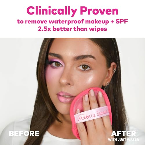 MakeUp Eraser Mini PRO – Erase All Makeup with Just Water (Silver Infused) 1ct
