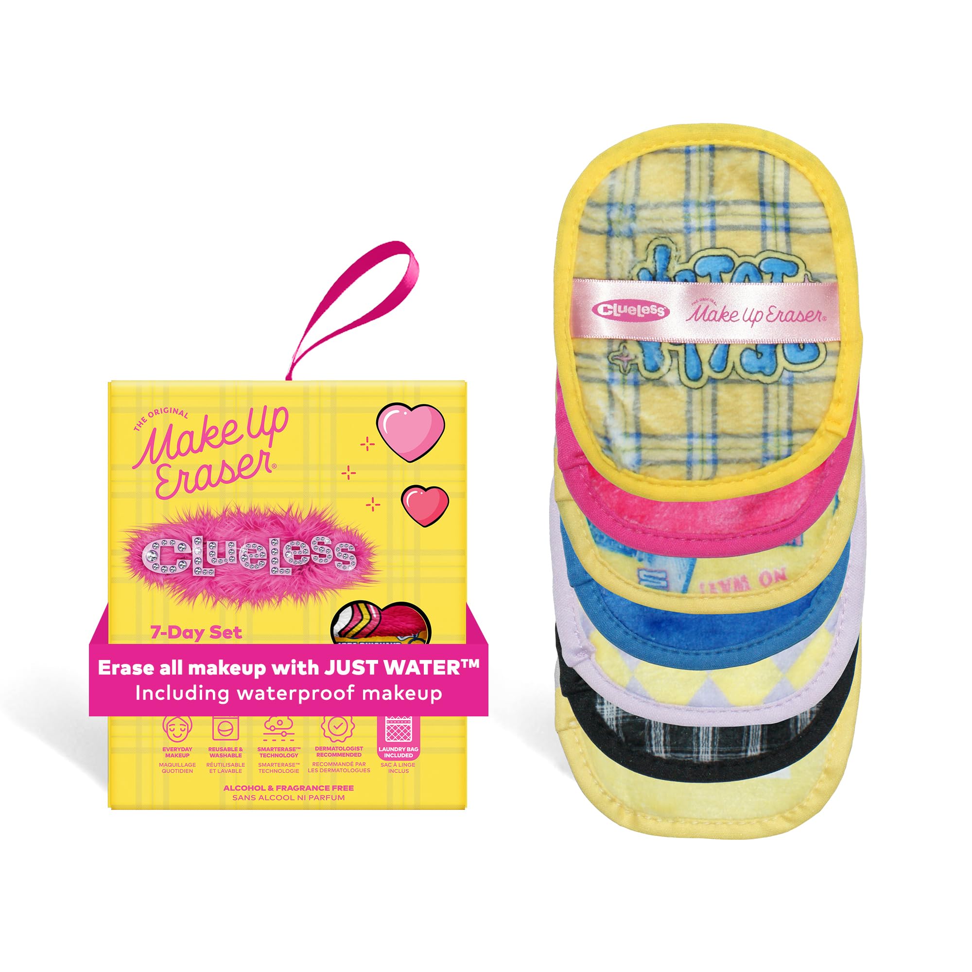 MakeUp Eraser The Original 7-Day Set – Remove All Makeup with Just Water