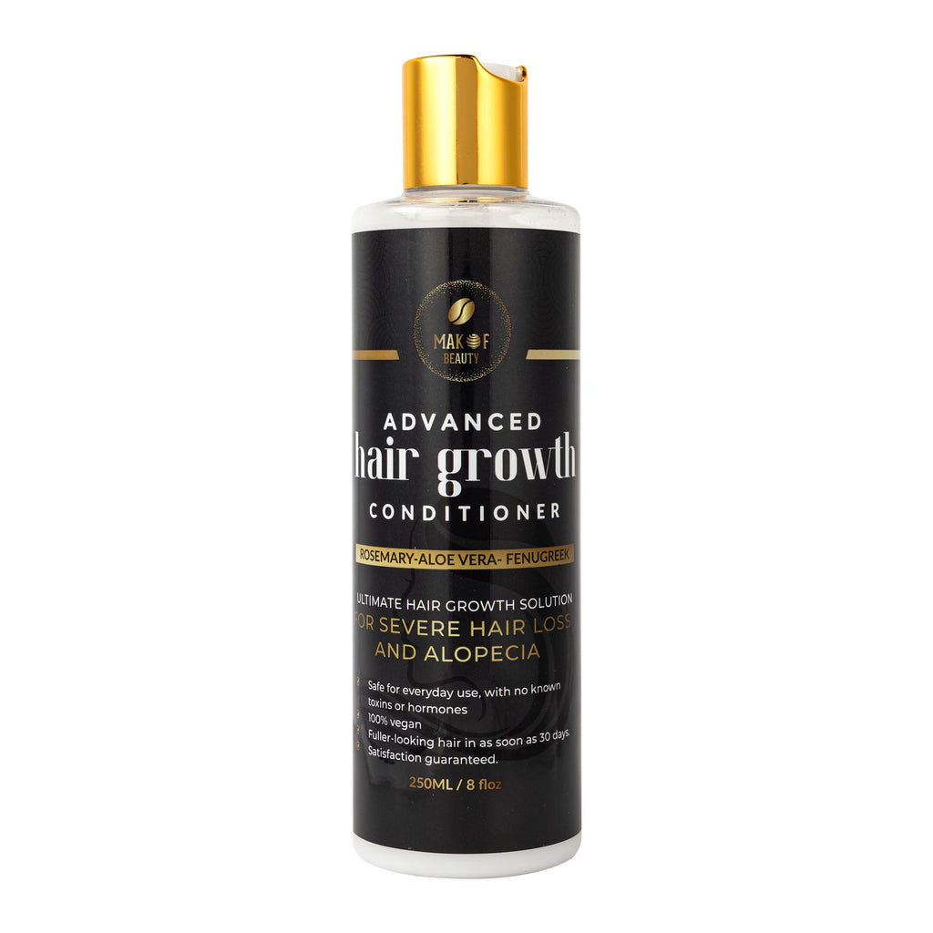 MAKOF BEAUTY Rosemary Hair Growth Shampoo & Conditioner Set | Strengthens, Thickens & Nourishes