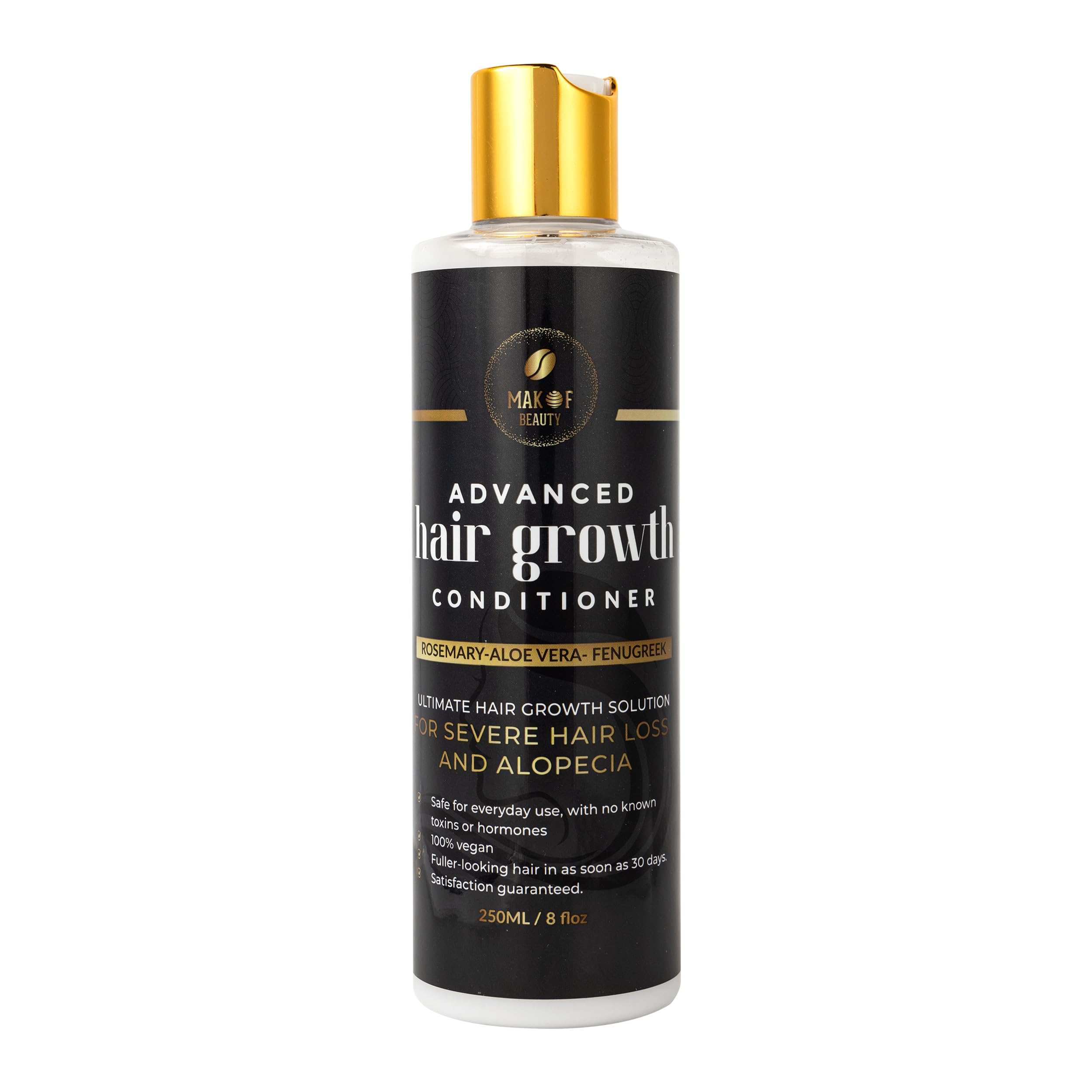 MAKOF BEAUTY Rosemary Hair Growth Shampoo & Conditioner Set | Strengthens, Thickens & Nourishes