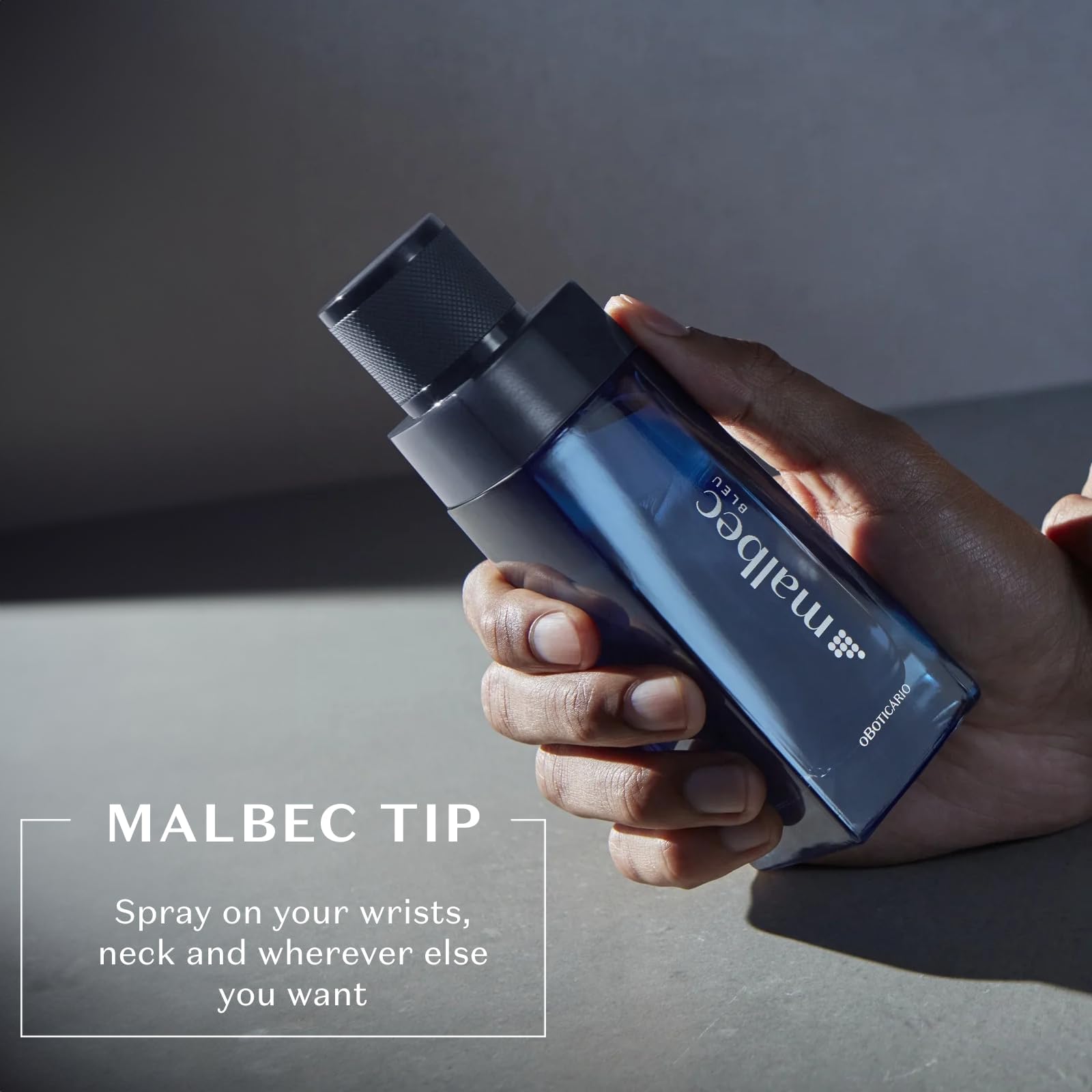 Malbec Bleu Eau de Toilette for Men – Oak Barrel-Aged Red Wine & Fresh Woody Fougère | 3.4 oz