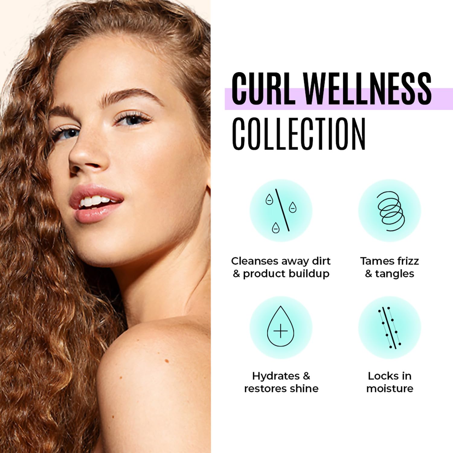 Malibu C Curl Partner Wellness Remedy (12 Packets) – Mineral Build-Up Removal for Healthier, Bouncier Curls