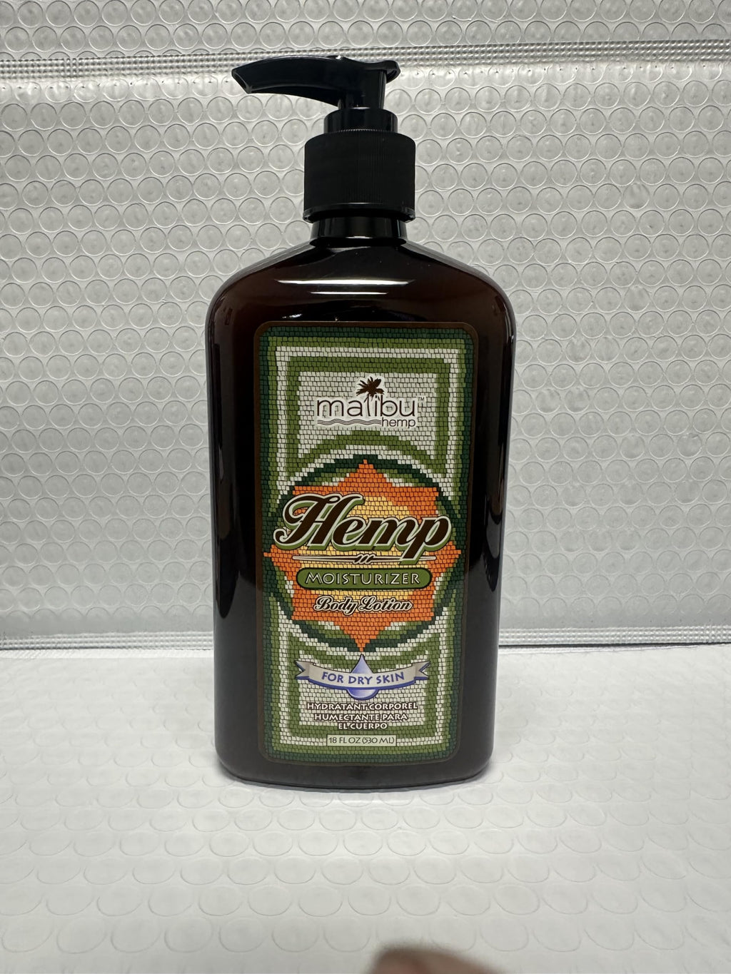 Malibu Tan Body Lotion for Dry Skin – Hemp Moisturizer, 18 oz