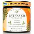 Mamela Naturals Raw Batana Oil for Hair Growth – Unrefined Honduran Batana Oil, 4oz