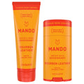 Mando Bourbon Leather Body Deodorant – 72 Hour Odor Control, Aluminum Free & Baking Soda Free | 3.0 oz Tube + 2.6 oz Solid Stick