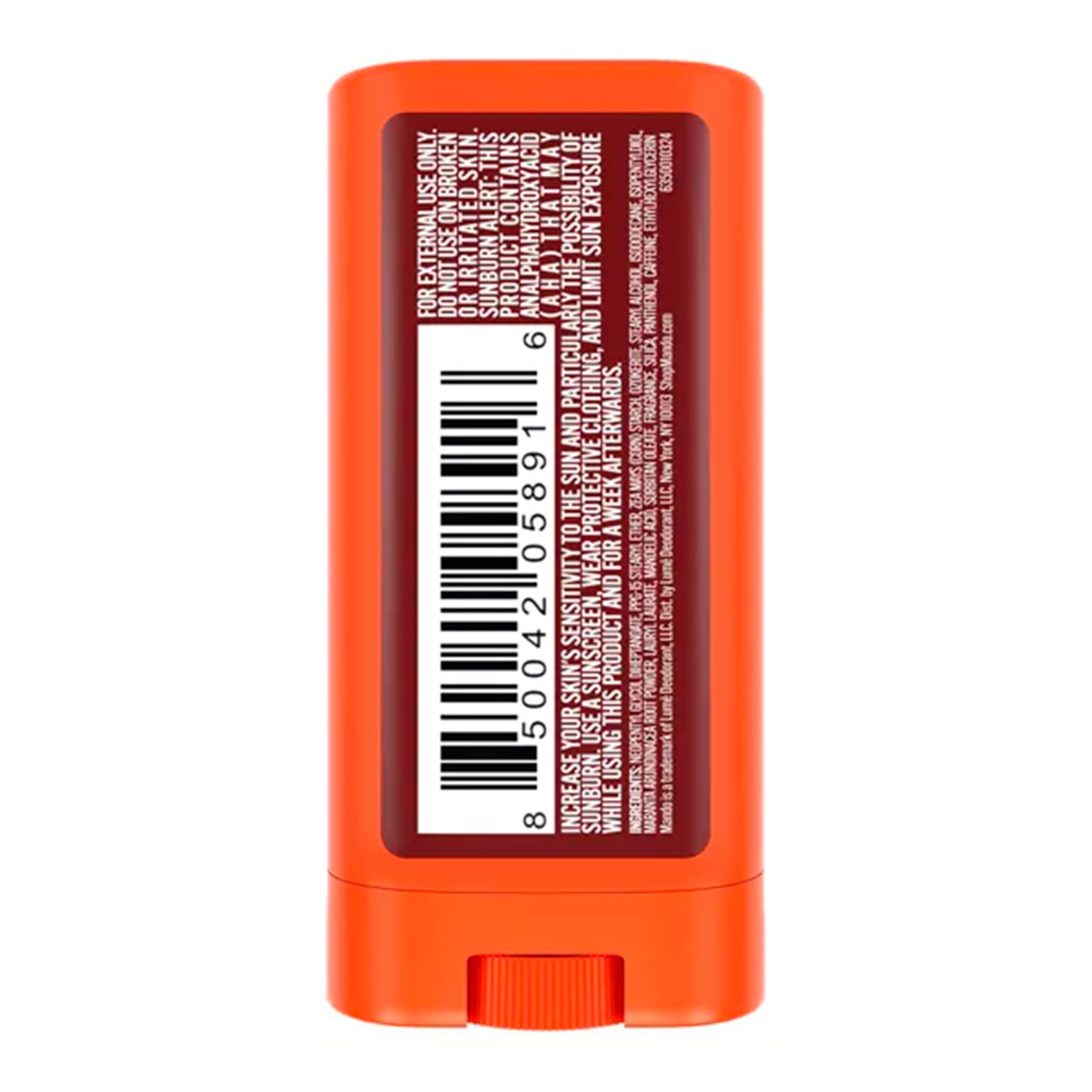 Mando Travel Size Whole Body Deodorant – Aluminum-Free Bourbon Leather & Pro Sport (2 x 0.5oz)