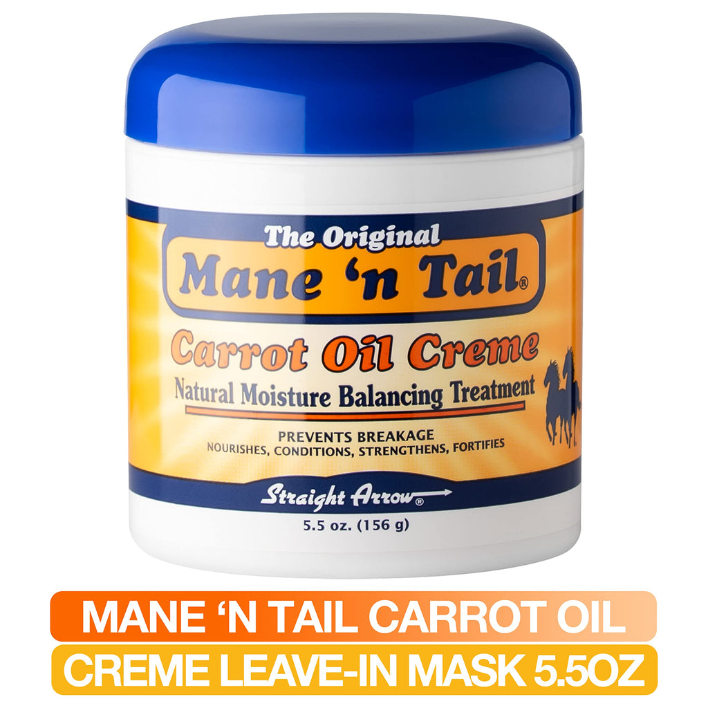 Mane 'n Tail Carrot Oil Creme — Leave-In Moisture for Stronger Hair