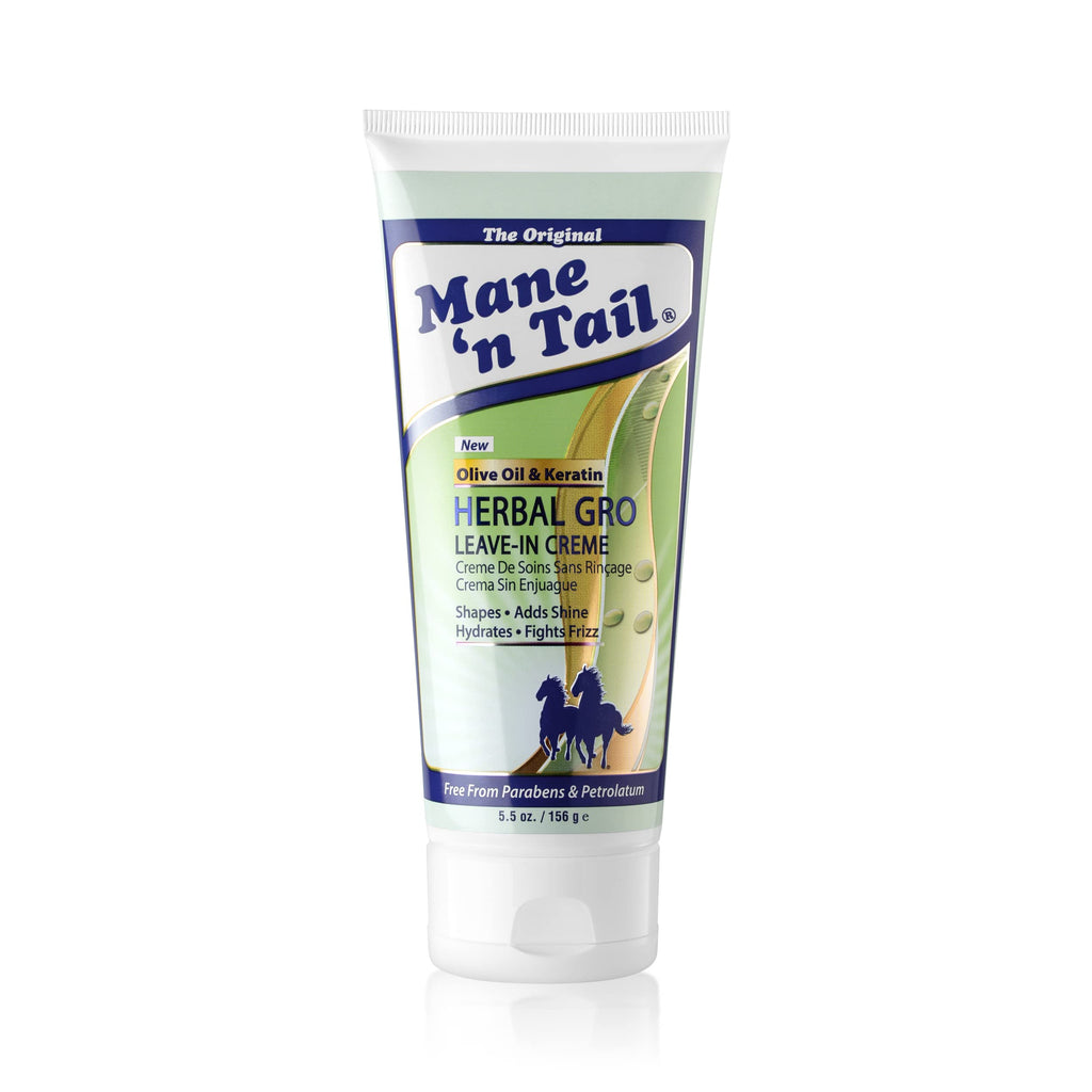 Mane 'n Tail Herbal Gro Leave-In Creme Therapy – Maximum Volume & Shine (5.5 oz)