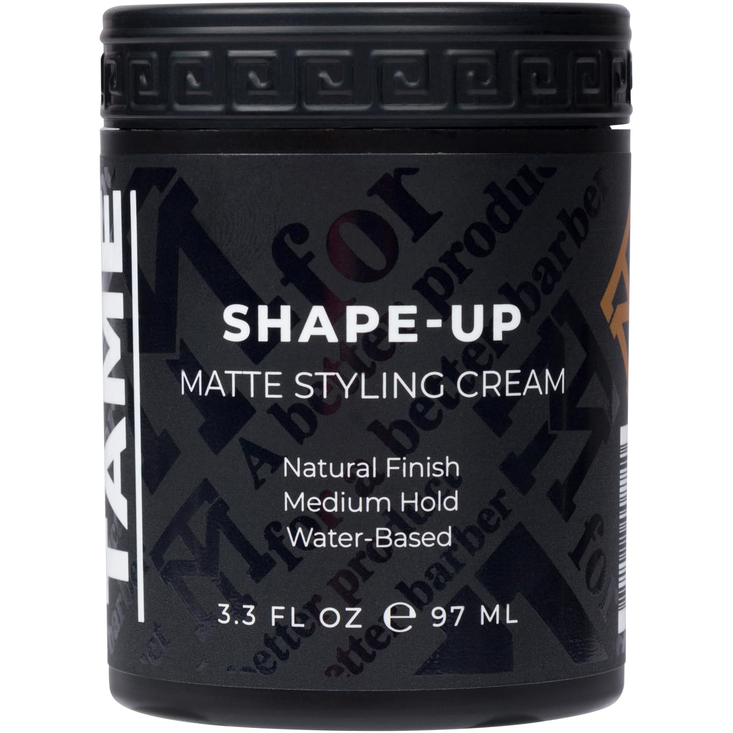 Mane Tame Shape-Up Matte Styling Cream 3.3oz – Natural Matte Hold