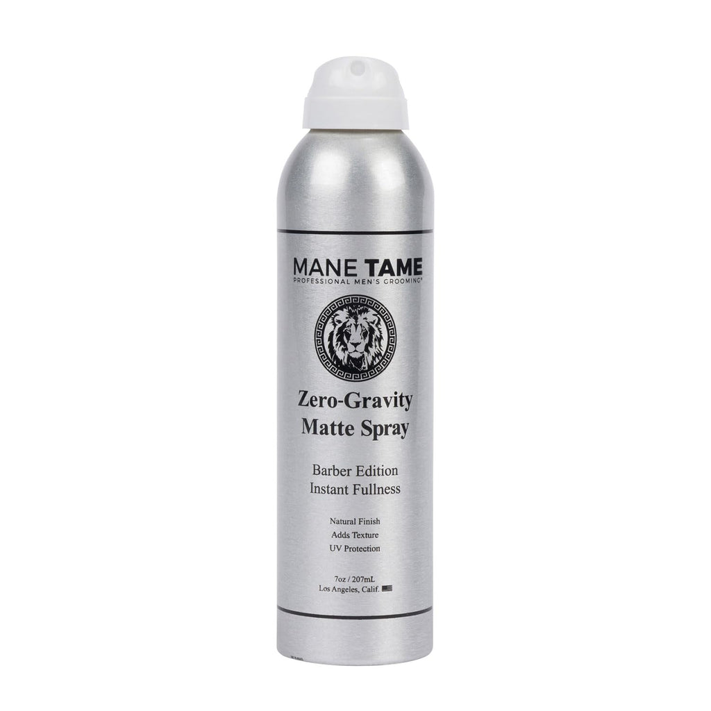 MANE TAME Zero-Gravity 7oz Matte Finish Spray – Instant Fullness, Volume, Texture & UV Protection