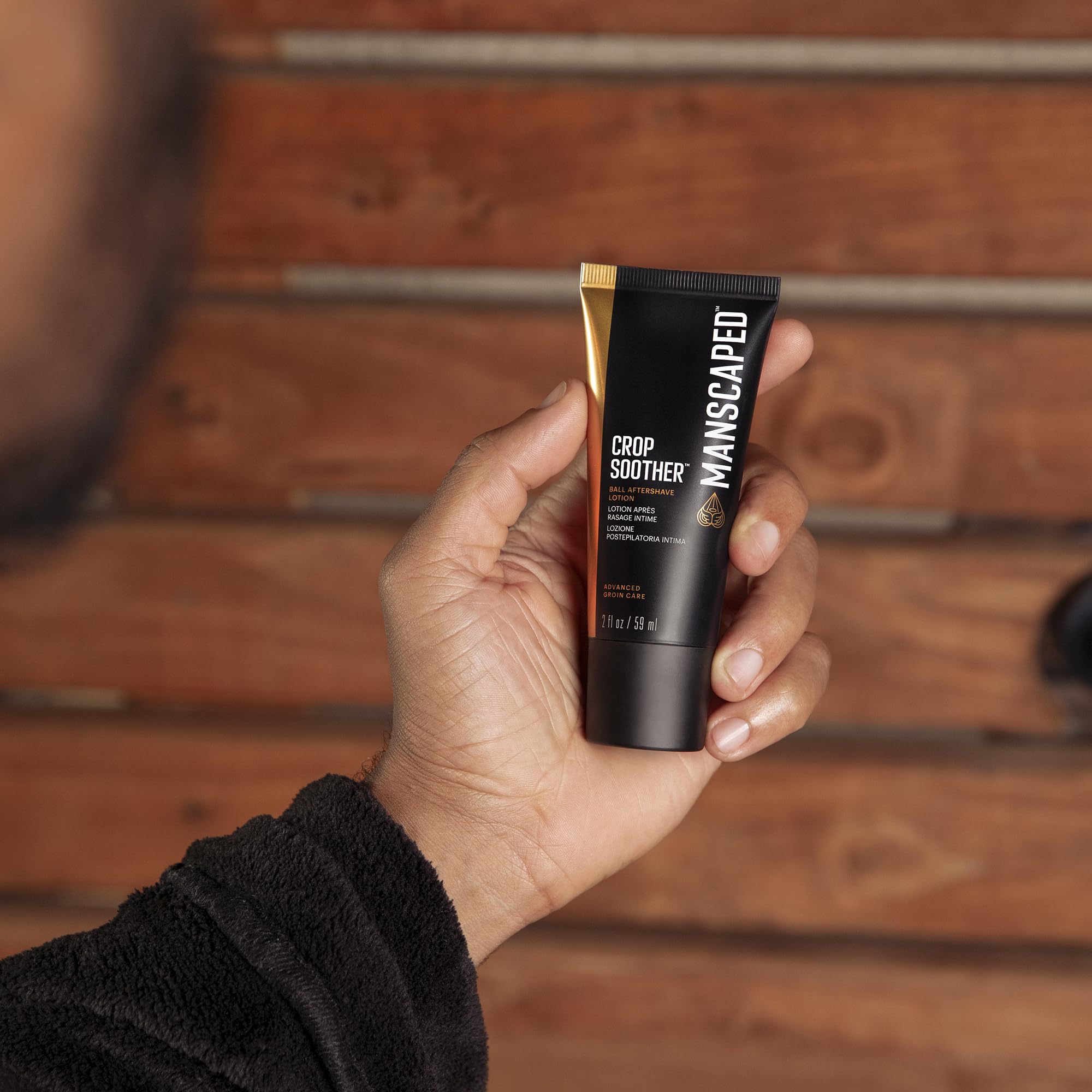 MANSCAPED Crop Soother Groin Aftershave – Aloe, Oats, Shea & Cocoa Butter