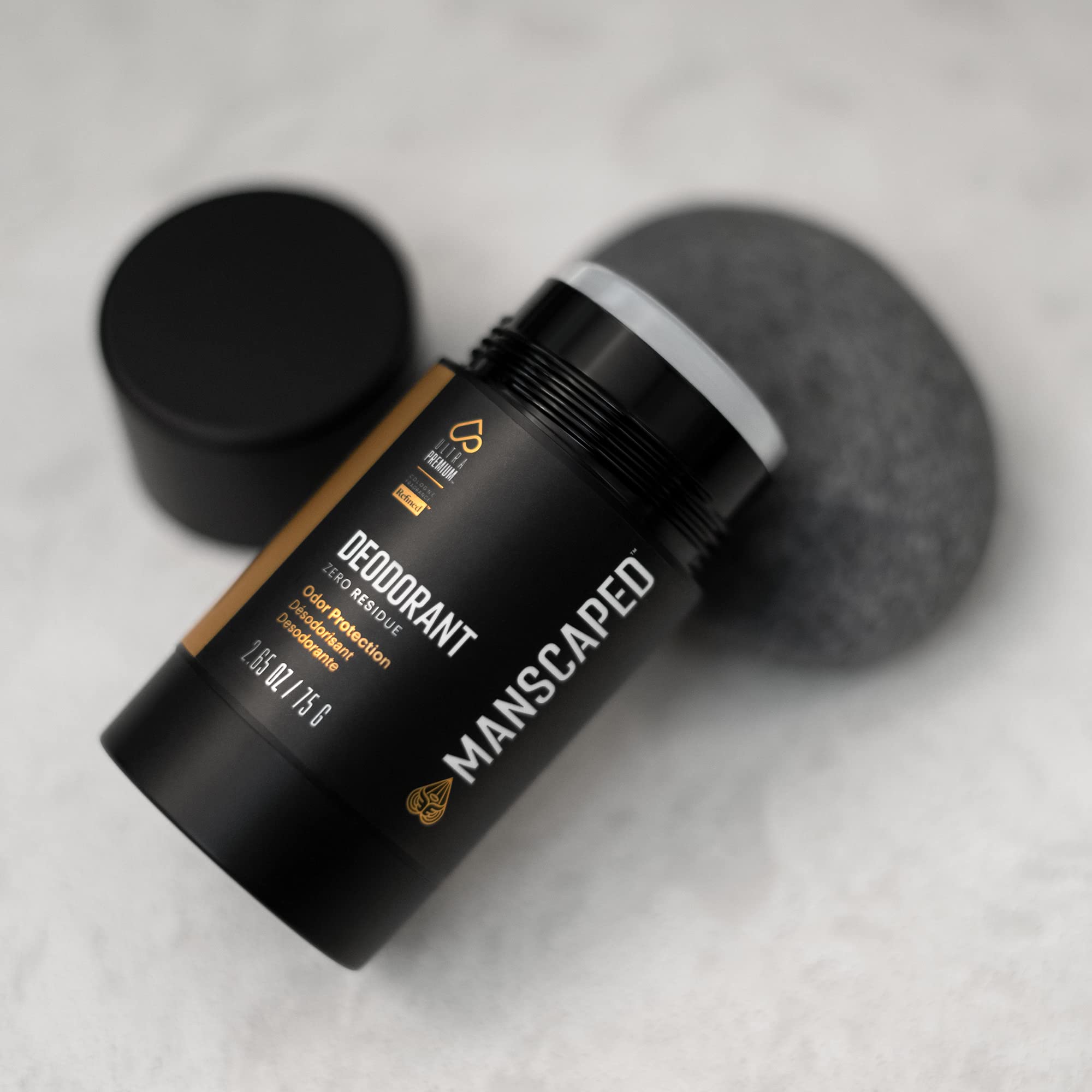 MANSCAPED UltraPremium Deodorant — Aluminum-Free Clear Formula (2.65 oz)