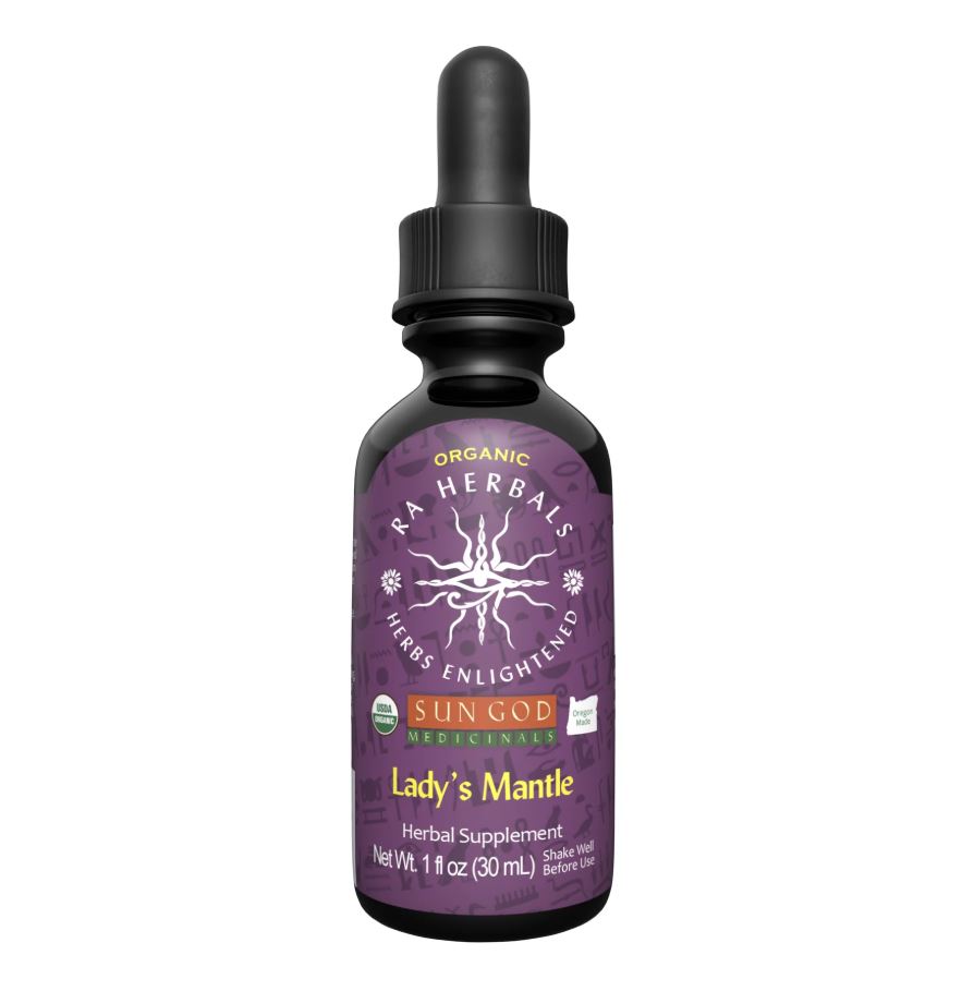 Organic Lady's Mantle Tincture - MENOPAUSE AND MENTRUAL RELIEF