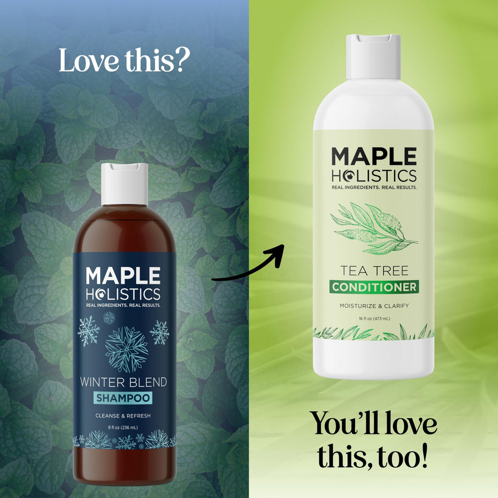 Maple Holistics Sulfate-Free Hard Water Shampoo — Deep Clarifying & Hydrating