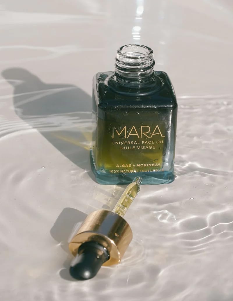 MARA Universal Hydrating Face Oil – Algae + Moringa for Glow & Firmness (0.5 oz)