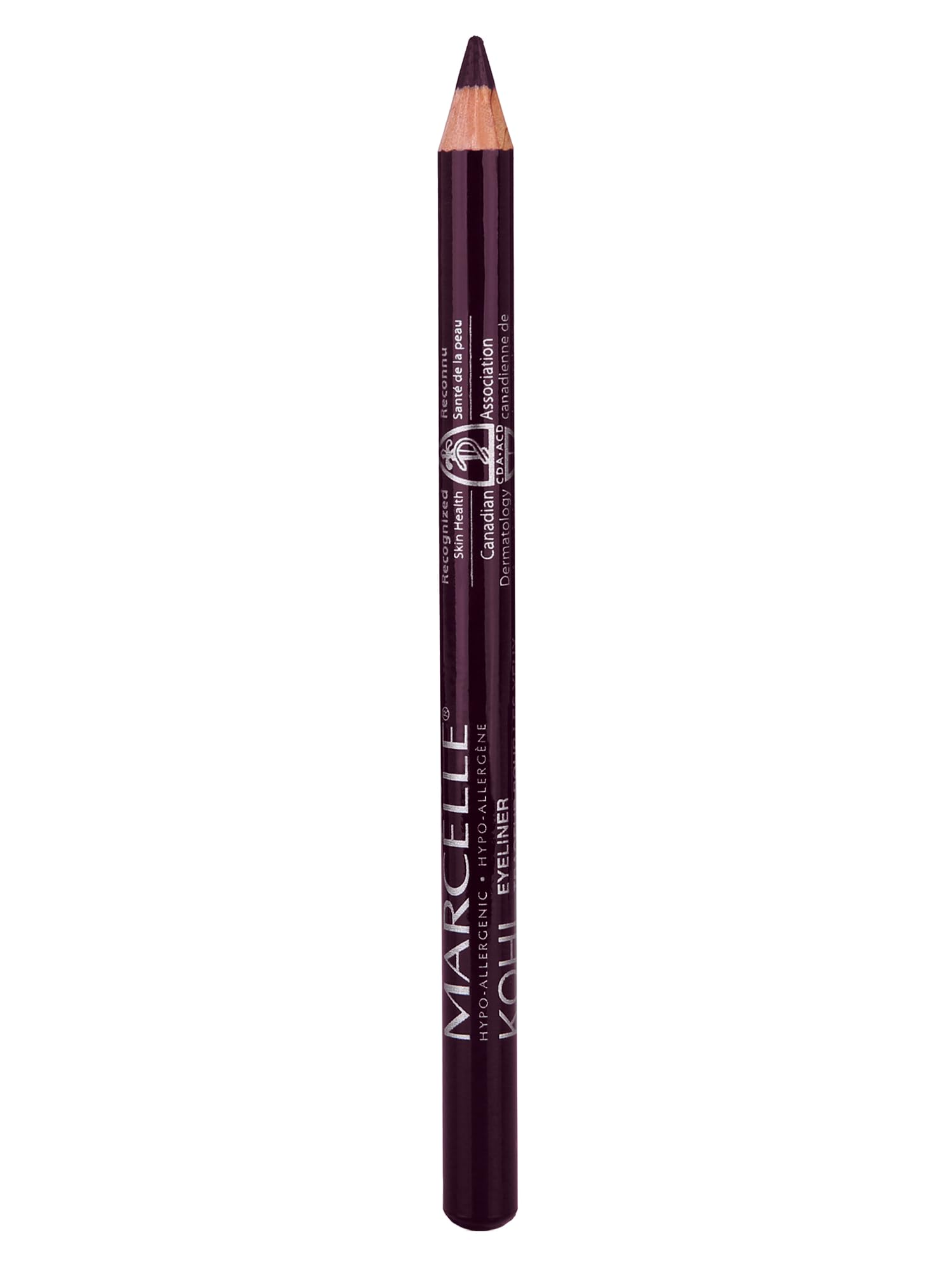 Marcelle Kohl Eyeliner in Black Plum – Waterproof, Hypoallergenic Eye Pencil (0.04 oz)