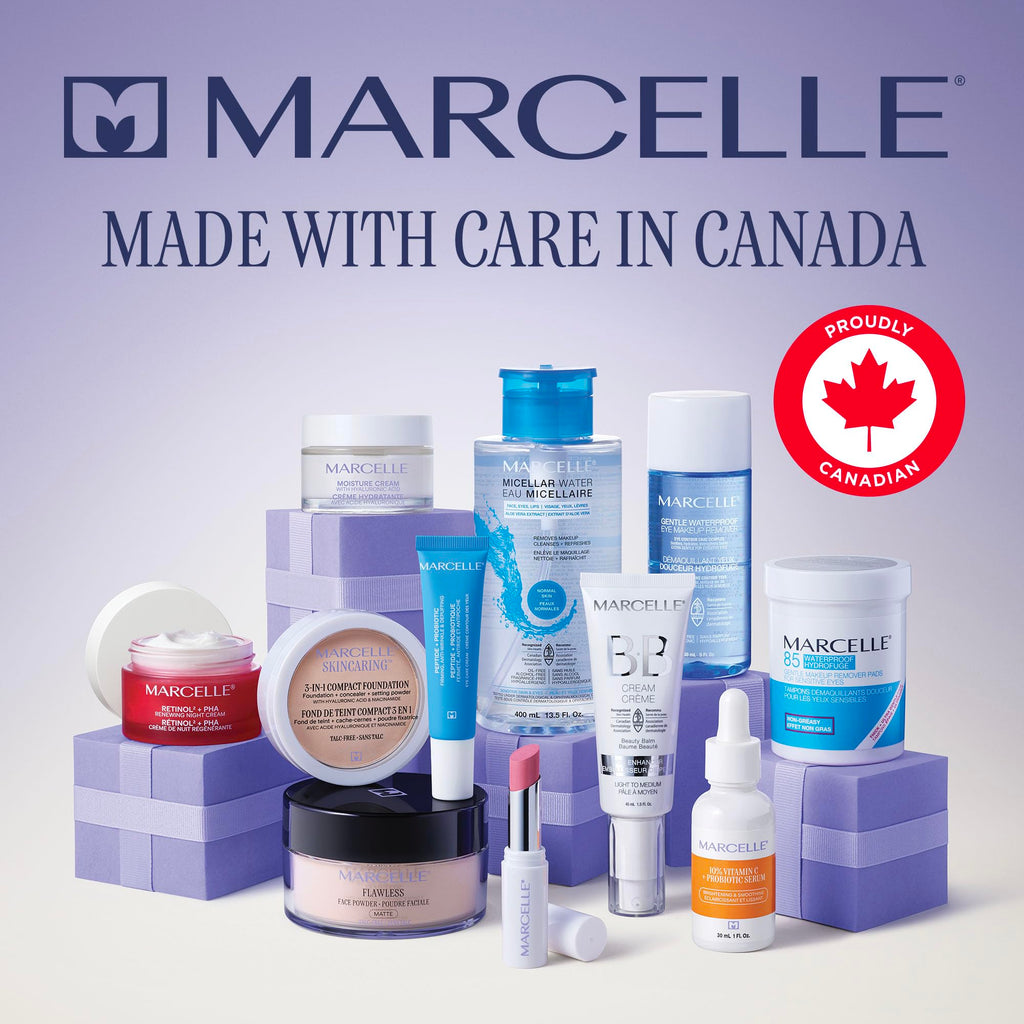 Marcelle Micellar Water with Argan Oil – Waterproof Makeup Remover for All Skin Types