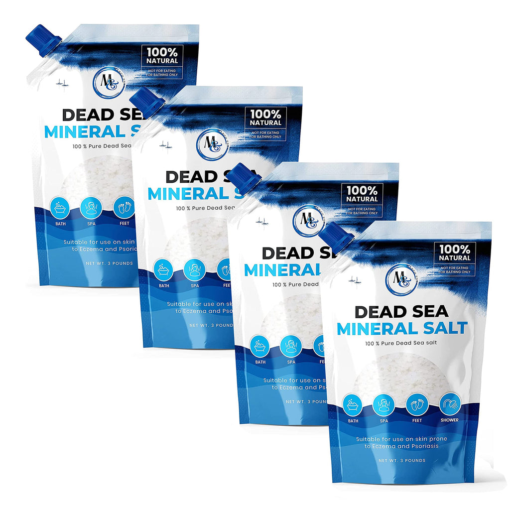 Marco Esra Dead Sea Salt – Pure Mineral Bath Salt for Soaking