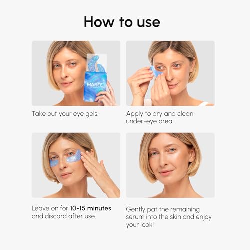 MAREE Eye Gels – Cooling Under-Eye Patches with Collagen & Hyaluronic Acid