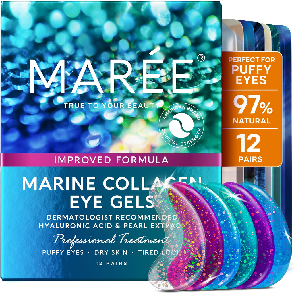 MAREE Eye Gels – Cooling Under-Eye Patches with Collagen & Hyaluronic Acid