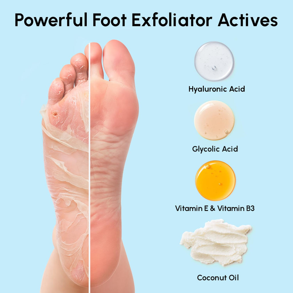 MAREE Foot Peeling Mask – 3-in-1 Exfoliating Socks for Dry Feet