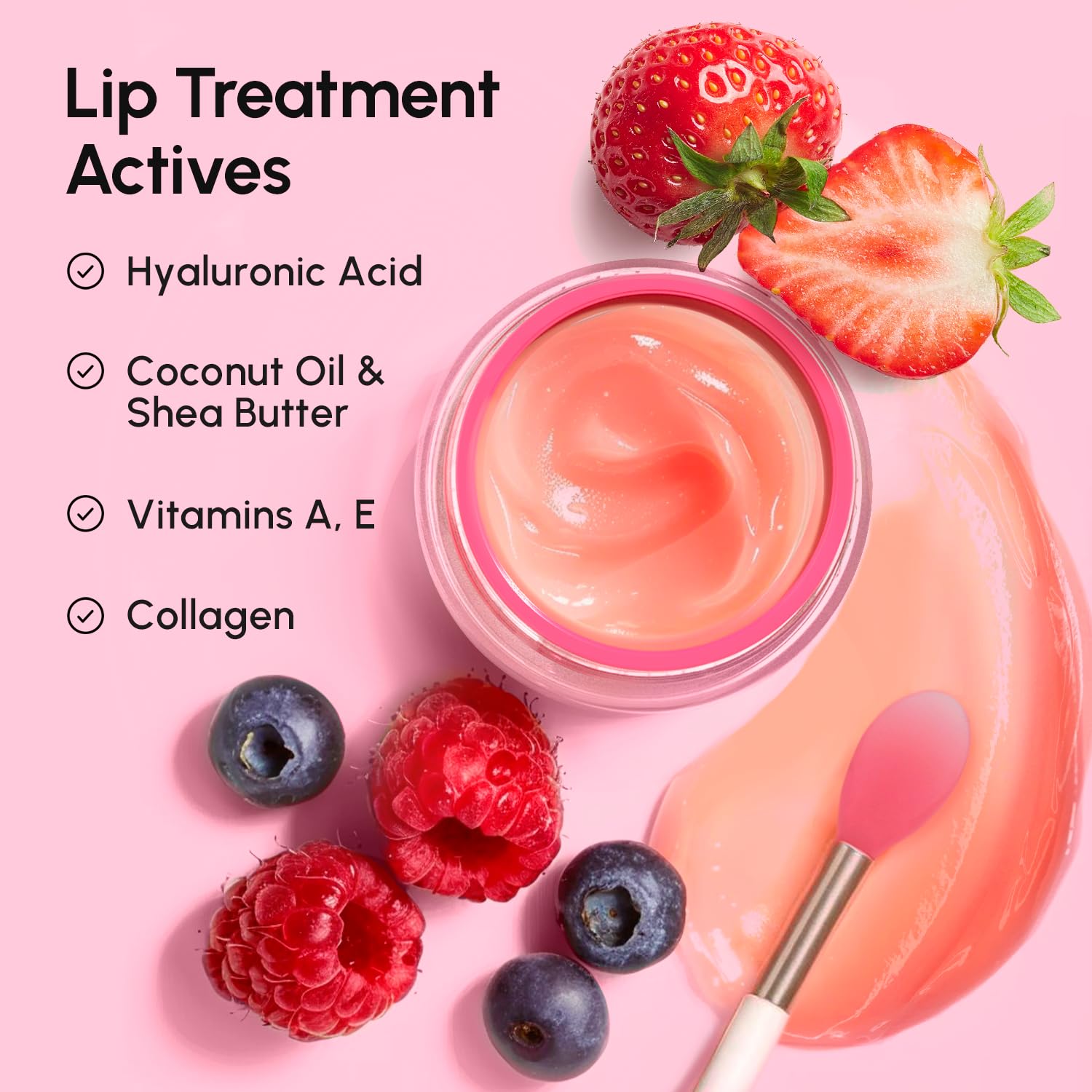 MAREE Lip Mask Overnight 2 Pack — Hydrating Lip Butter with Hyaluronic Acid & Collagen
