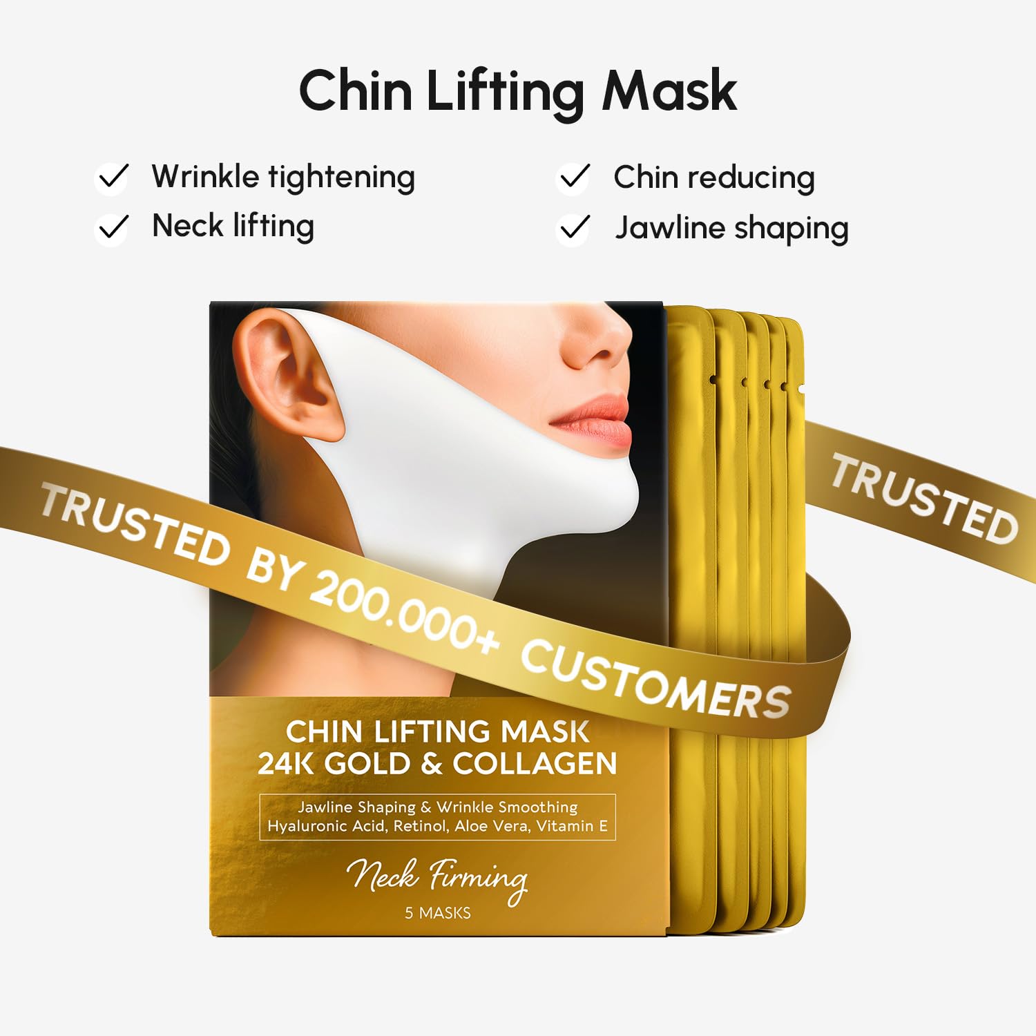 MAREE Hydrating Under Eye Patches – Caffeine, Collagen & Niacinamide for Puffiness and Brightness