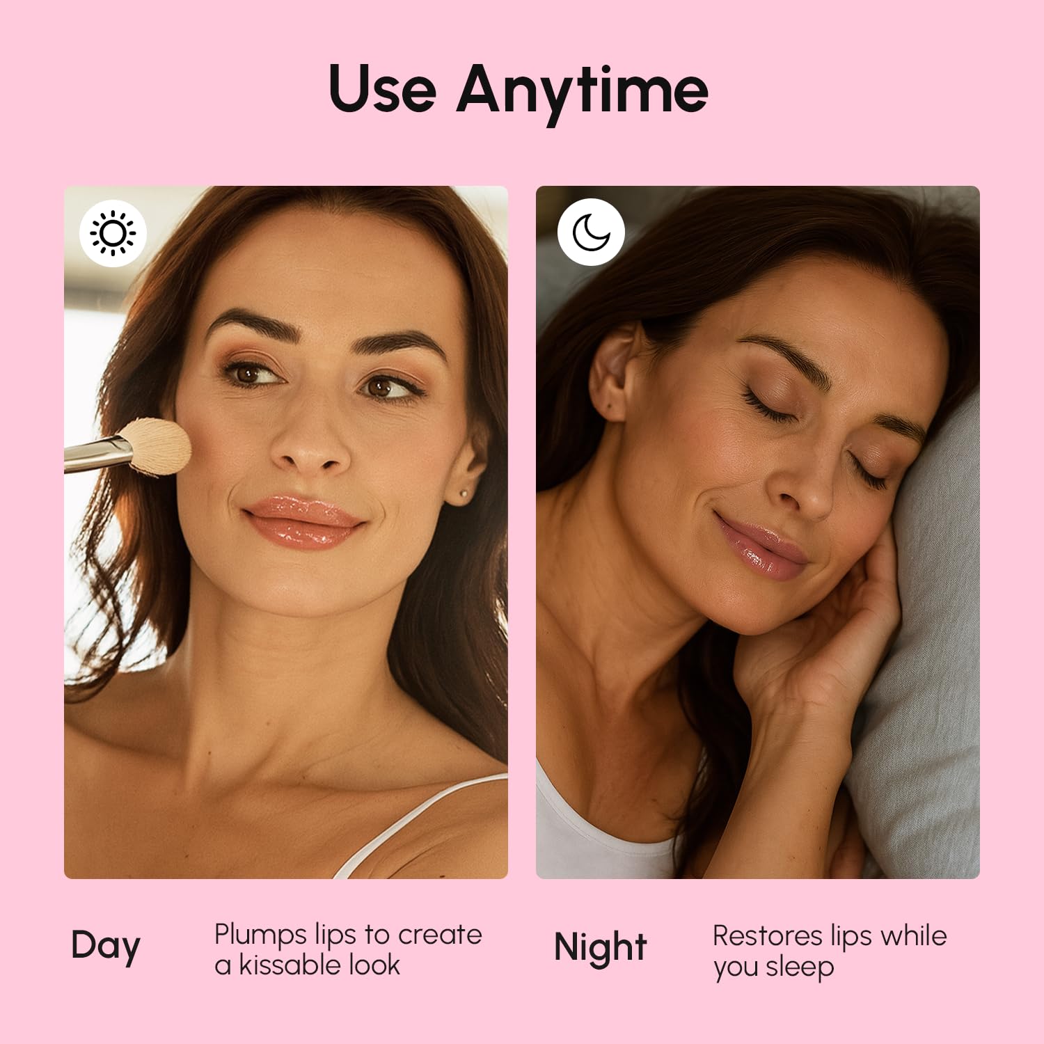 MAREE Lip Mask Overnight 2 Pack — Hydrating Lip Butter with Hyaluronic Acid & Collagen