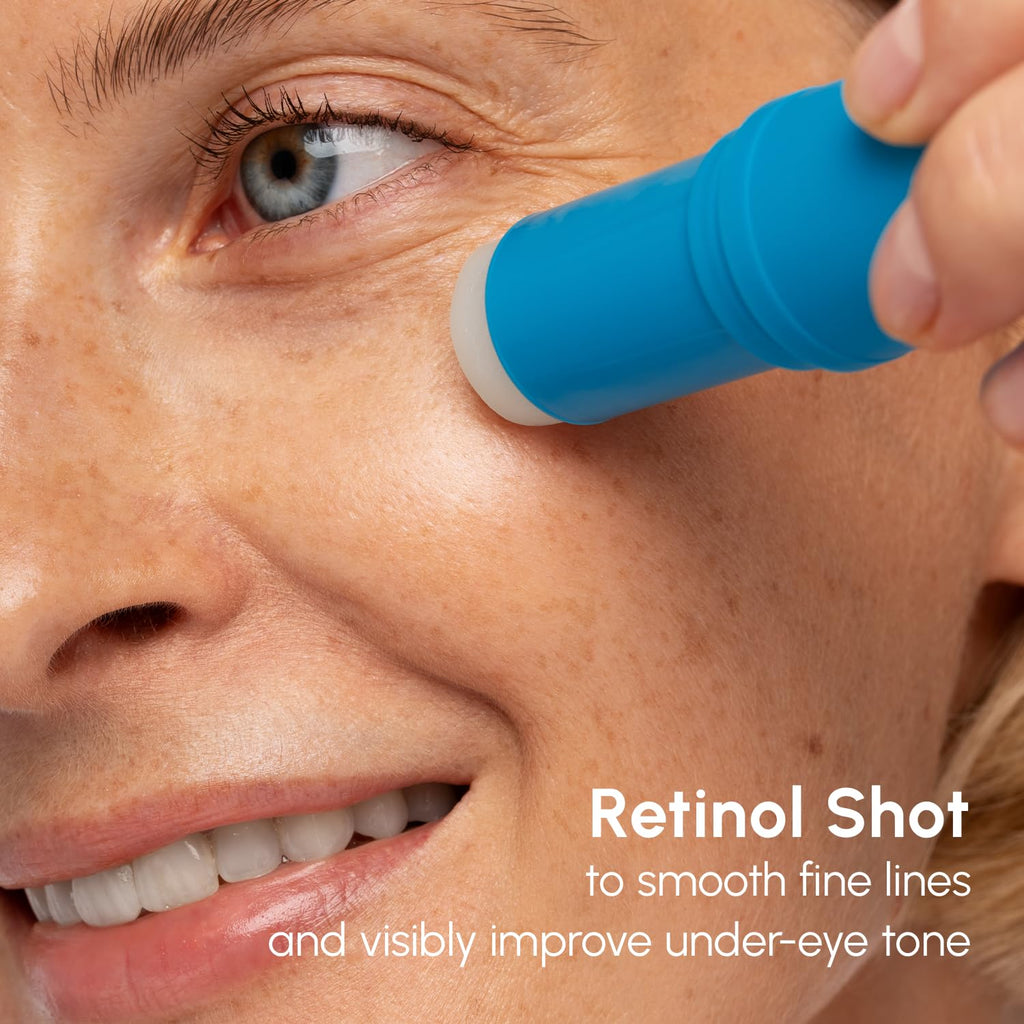 MAREE Under Eye Balm Stick Hydrating – 2 Pack | Retinol & Caffeine Eye Treatment