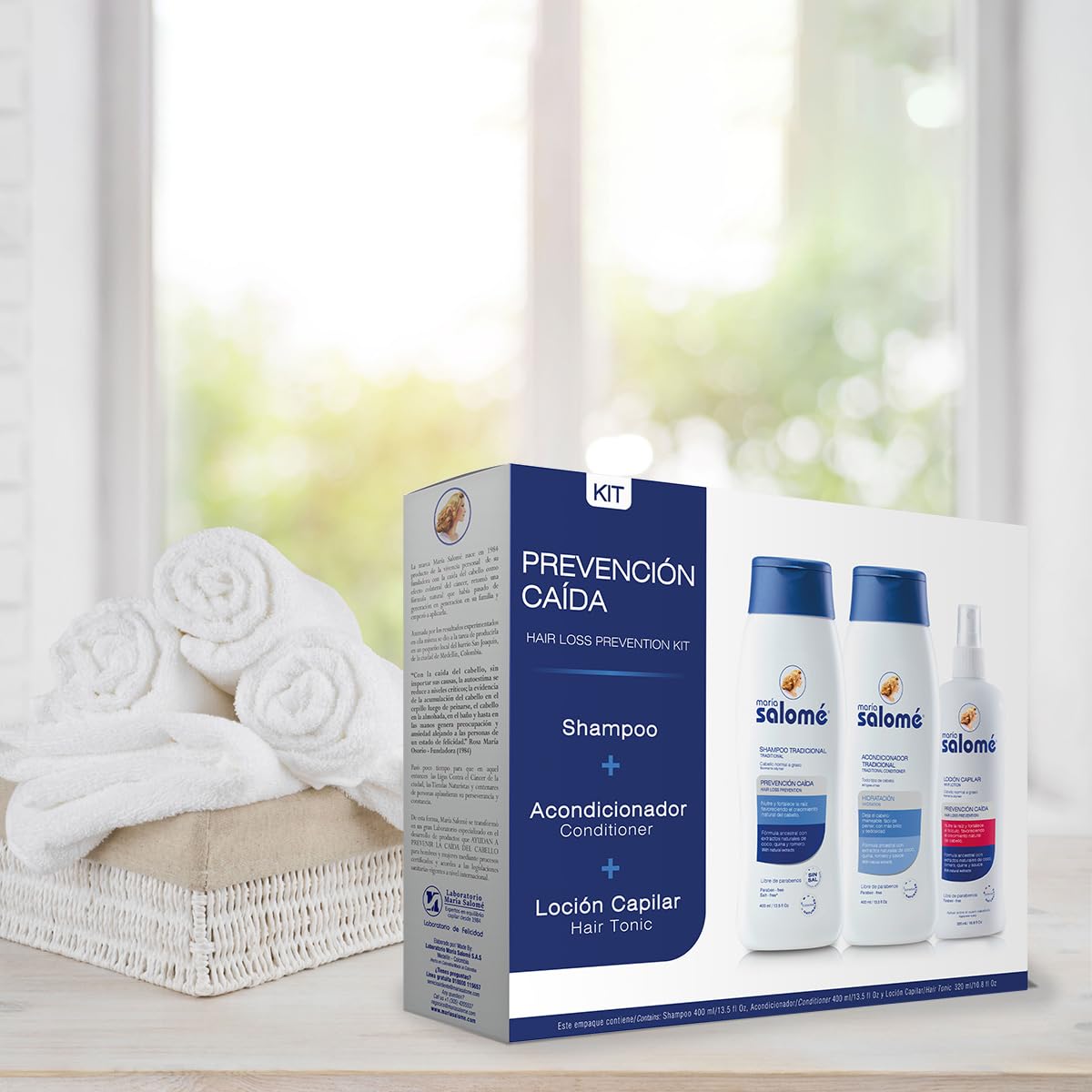 Maria Salome Hair Loss Prevention Kit — Shampoo, Conditioner & Lotion