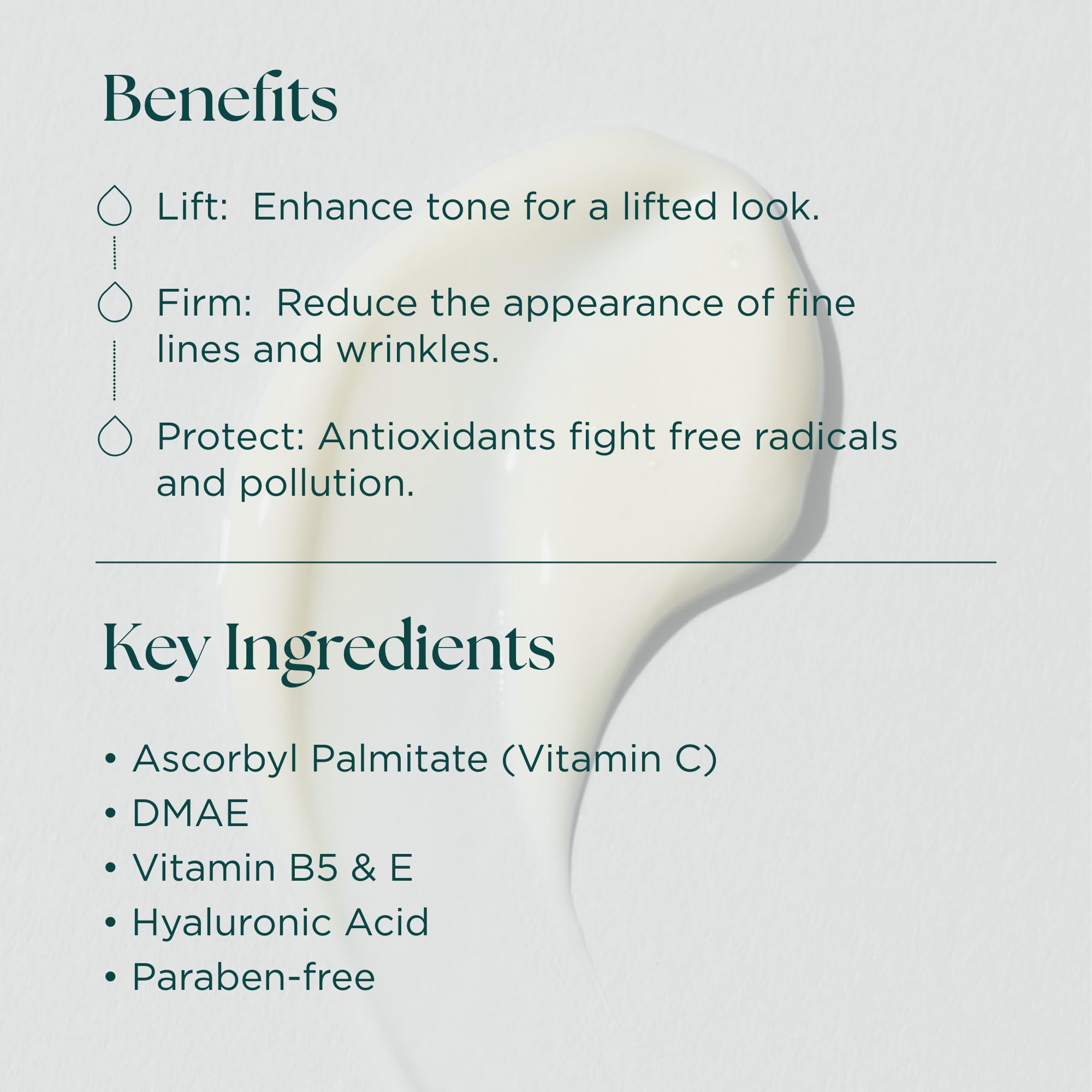 Marini SkinSolutions C-ESTA Face Cream – Vitamin C, DMAE & Hyaluronic Acid | Lift & Firm - 1 oz - Made in USA