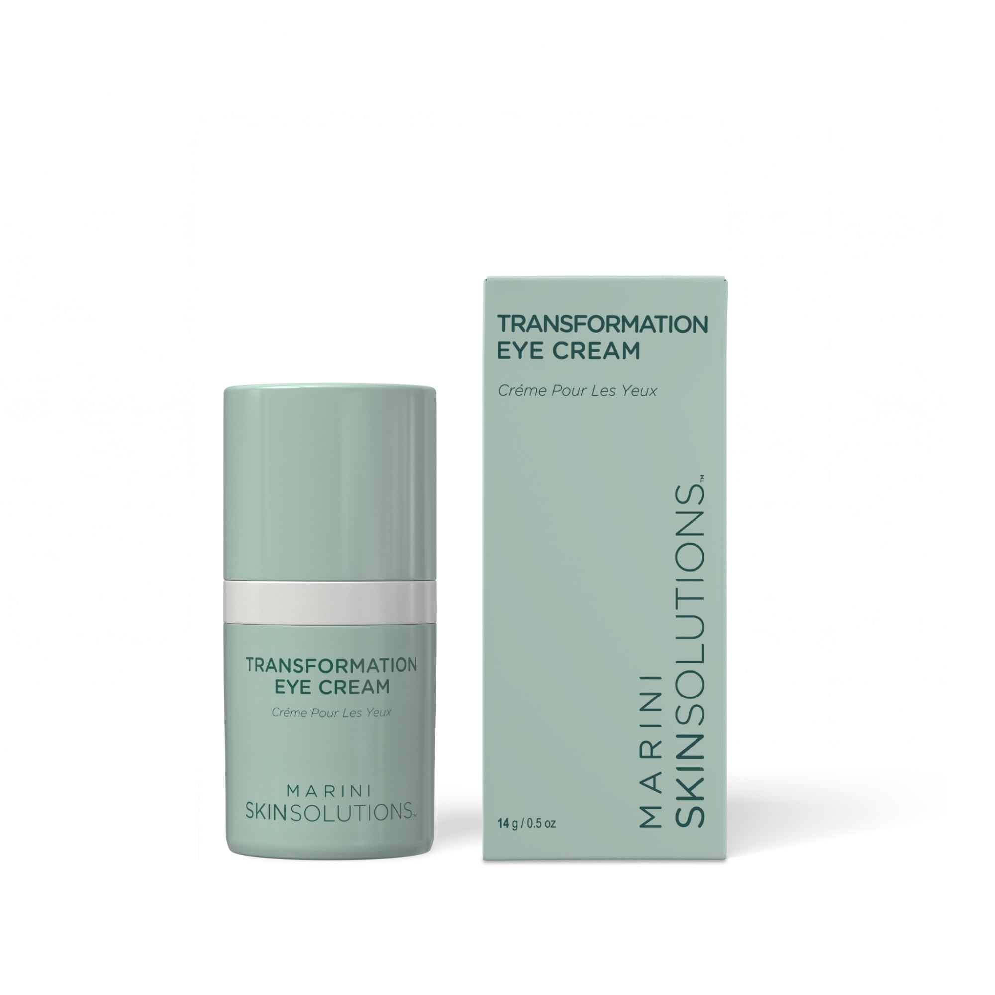 Marini SkinSolutions Transformation Eye Cream – Anti-Aging Peptides & Hyaluronic Acid (0.5 oz)
