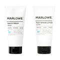 MARLOWE No. 141 Shave Cream & No. 144 Post Shave Lotion – 6oz Duo Pack
