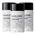 MARLOWE No.024 Mens Santal Deodorant 3-Pack – Aluminum-Free Natural Deodorant