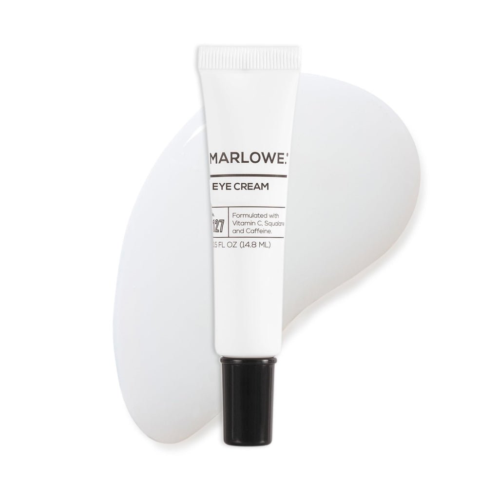 MARLOWE. No. 127 Mens Eye Cream | Vitamin C, Caffeine & Squalane for Puffiness, Wrinkles & Dark Circles