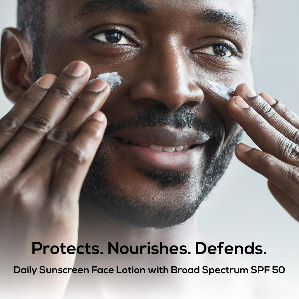MARLOWE. No. 128 SPF 50 Men's Facial Lotion – Oil-Free, 3.4 oz