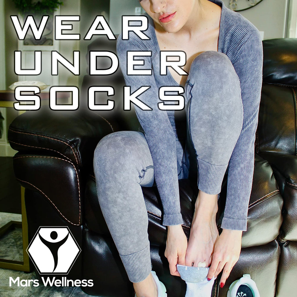 Mars Wellness Lambs Wool Toe Spacers – 4 Pack, Super Soft Toe Cushioning