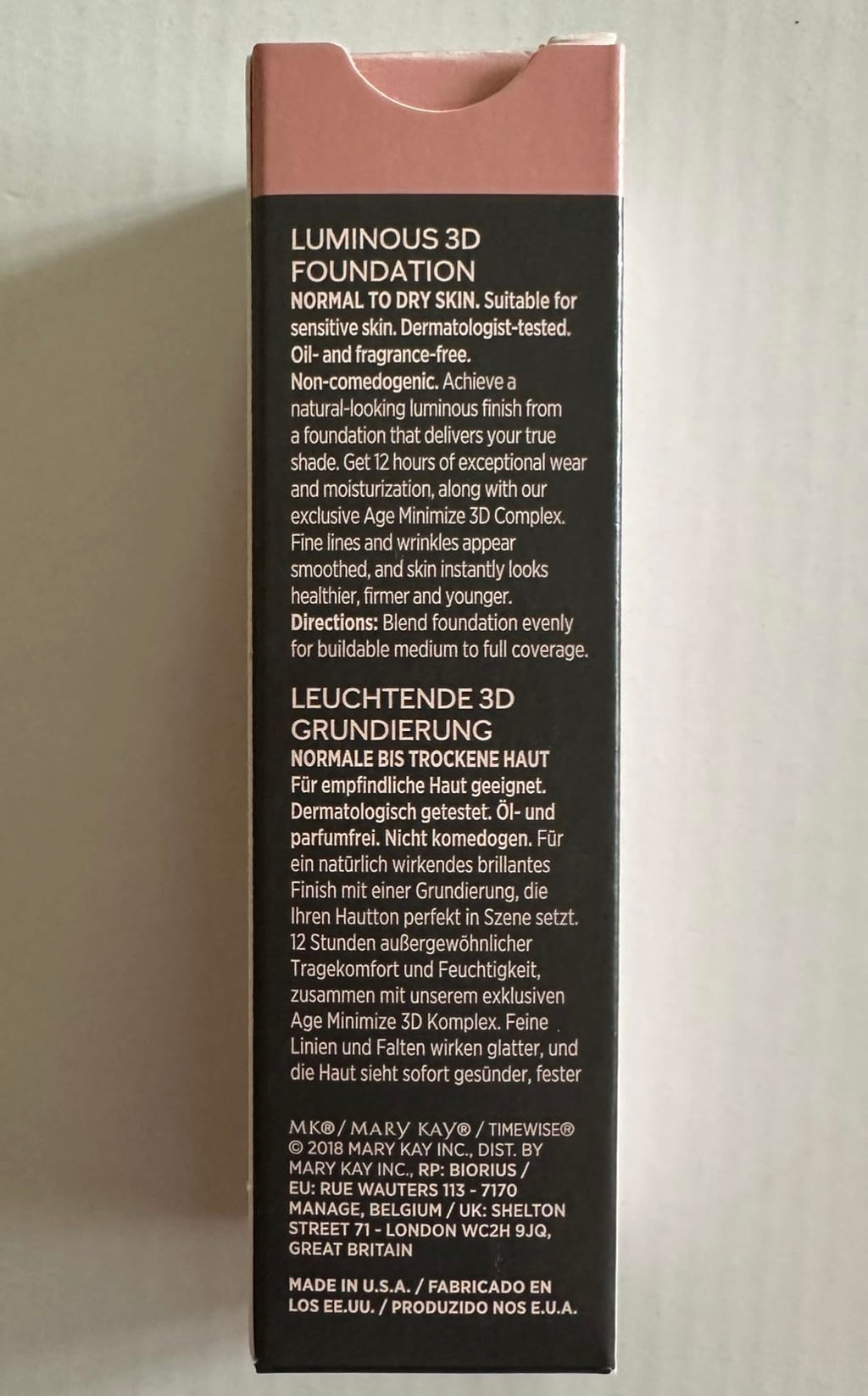 Mary Kay TimeWise Luminous 3D Foundation Beige N150 – 1 Fl Oz / 30 ml