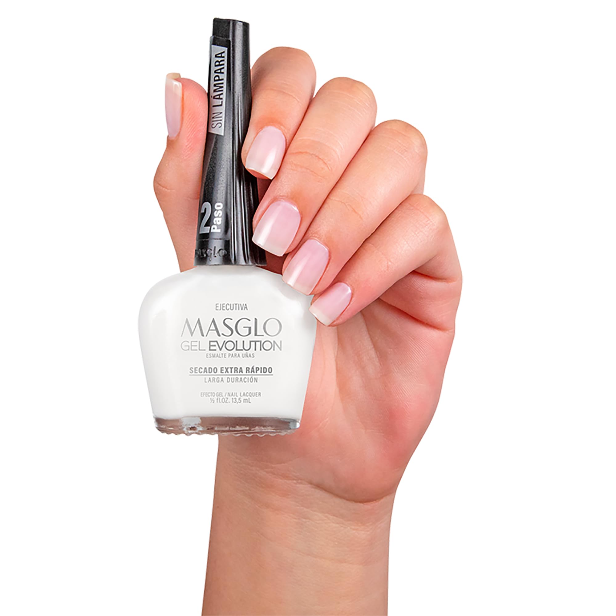 MASGLO Gel Evolution – Set of 3 Nail Polishes (No Lamp Needed) | Fast-Drying, 12-Day Wear, 13-Free, Vegan