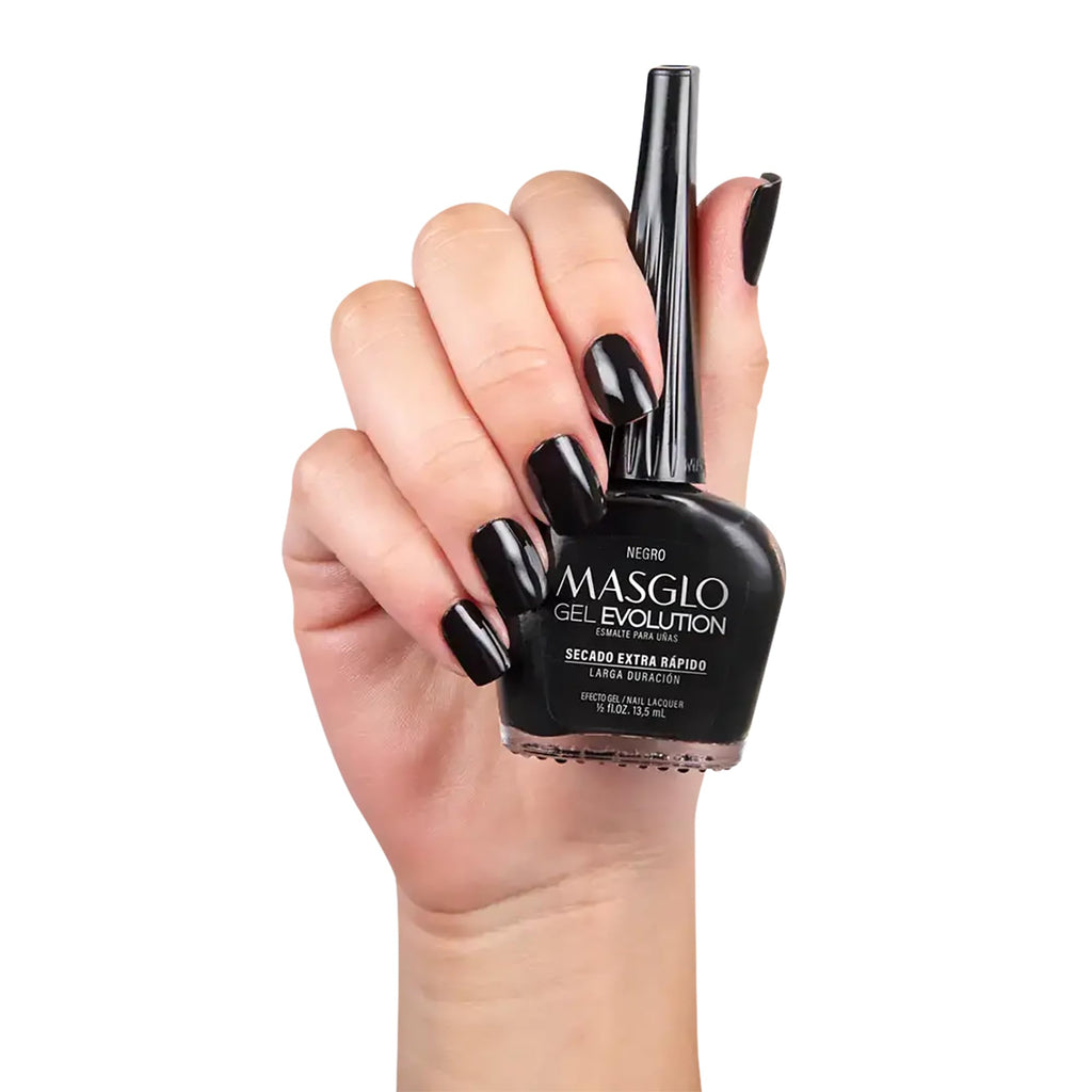 MASGLO Gel Evolution – Set of 3 Nail Polishes (No Lamp Needed) | Fast-Dry, 12-Day Wear, 13-Free