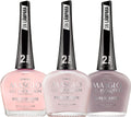 MASGLO Gel Evolution – Set of 3 Nail Polishes | No UV/LED Lamp Needed, Fast-Drying, 12-Day Wear, 14-Free Formula