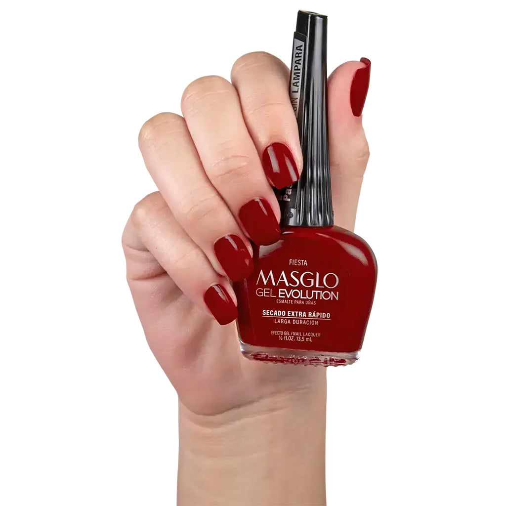 MASGLO Gel Evolution Set – 3 Nail Polishes, No Lamp, 12-Day Wear, 14-Free Vegan