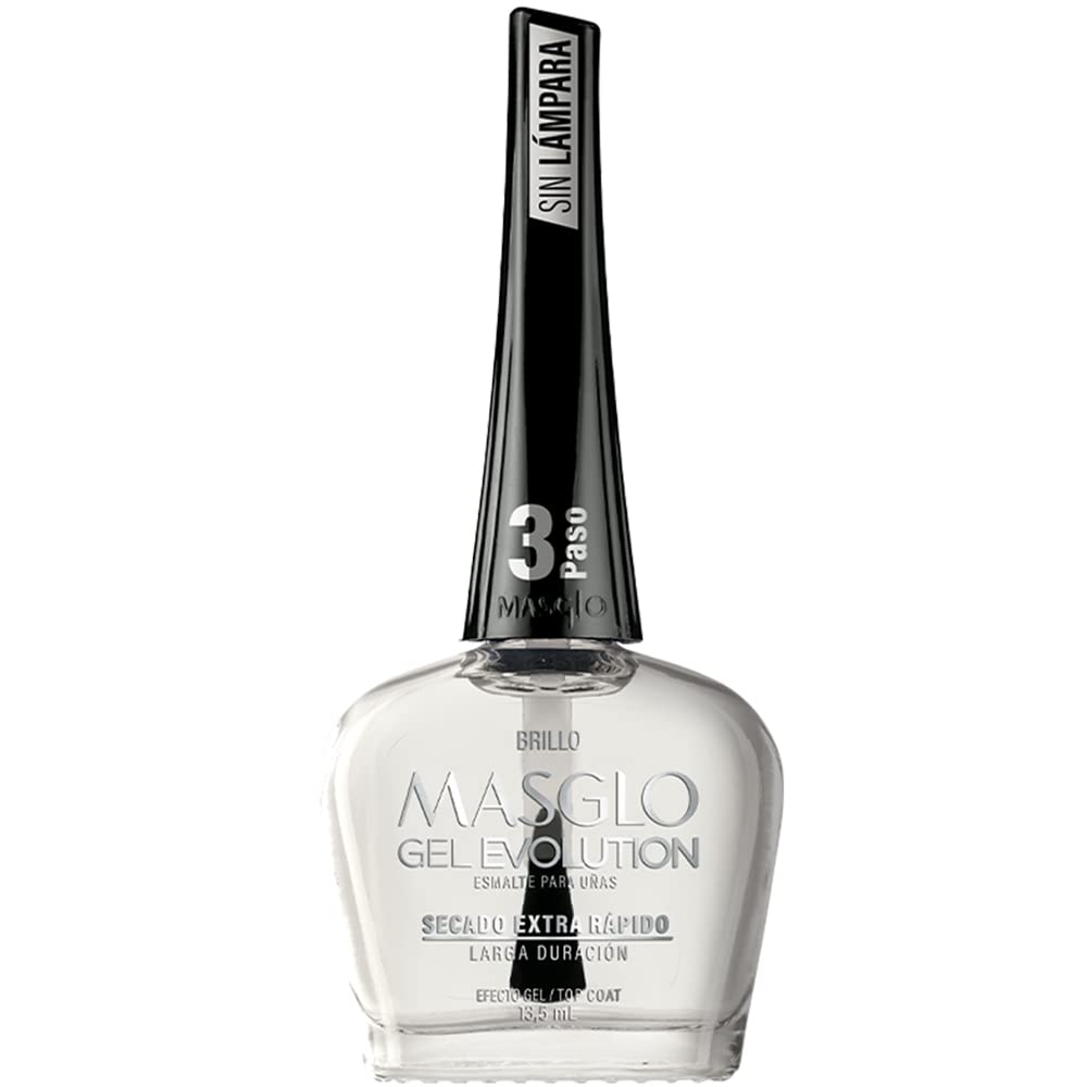 MASGLO Gel Evolution – Set of 3 Nail Polishes (No Lamp Needed) | Fast-Drying, 12-Day Wear, 13-Free, Vegan