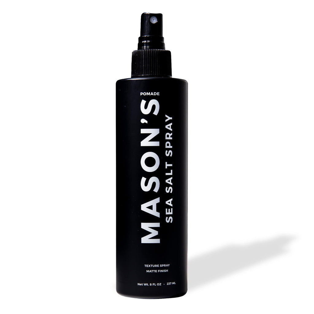 Mason’s Sea Salt Spray – Beach Waves, Aloe & Argan Oil, Lightweight 8 oz