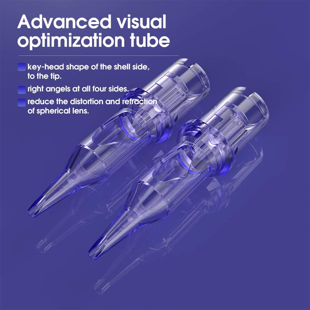 MAST TATTOO Mast Pro Cartridges 20Pcs – Bugpin Flat 5F 0.3mm