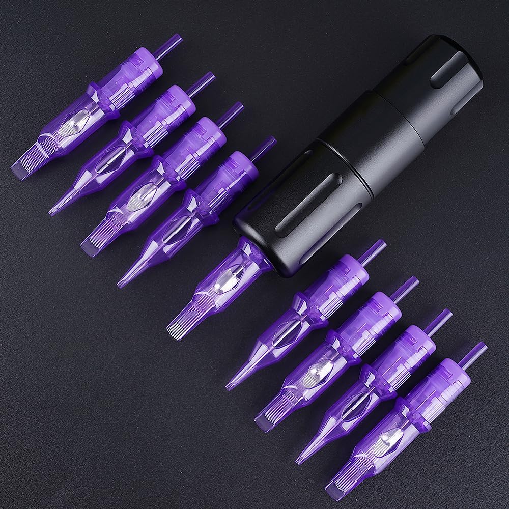 MAST TATTOO Mast Pro Cartridges 20Pcs – Bugpin Flat 5F 0.3mm