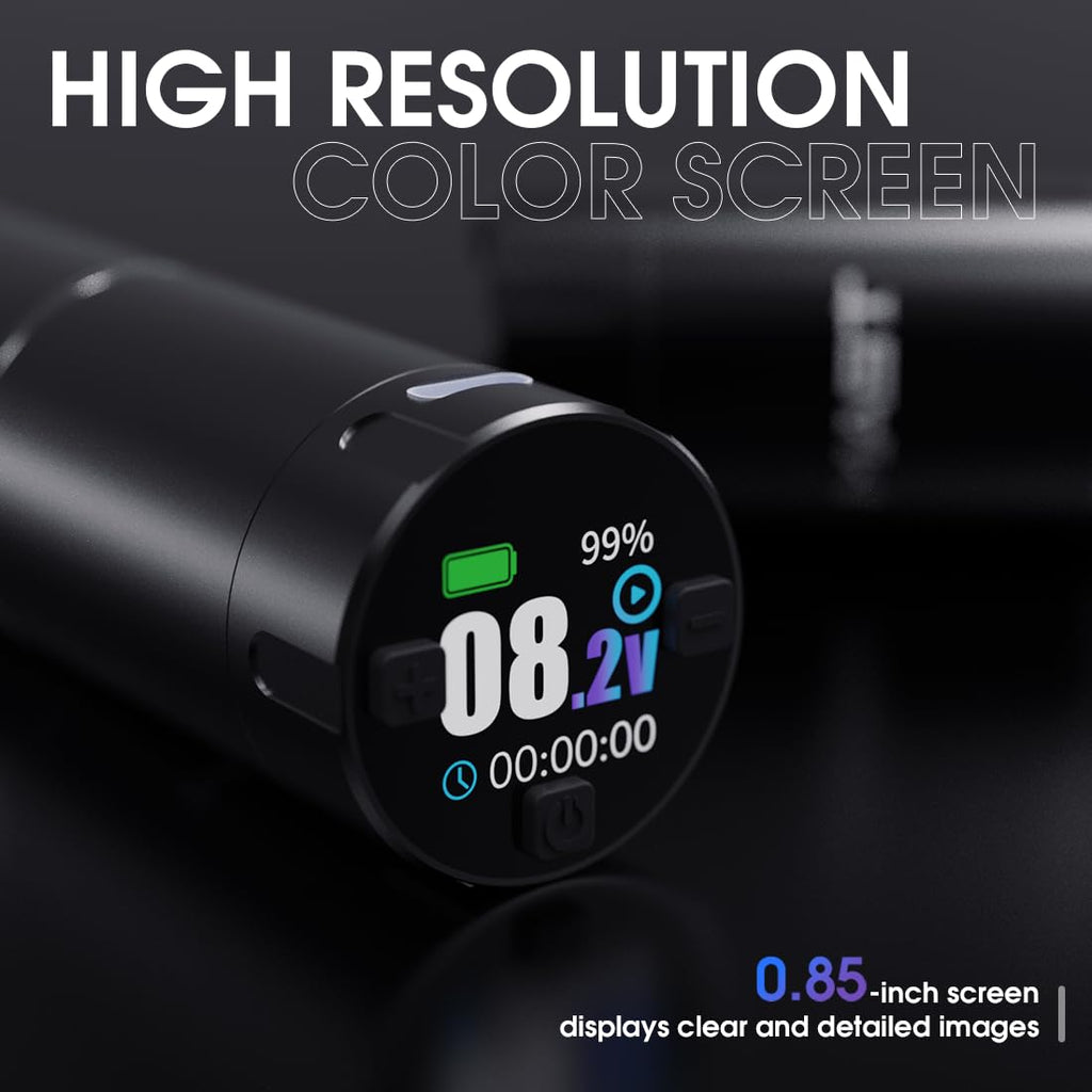 MAST TATTOO A1 Pro Cordless Tattoo Kit — 2200mAh Battery, 3.5mm Stroke, 20 Cartridges, Beginner Friendly
