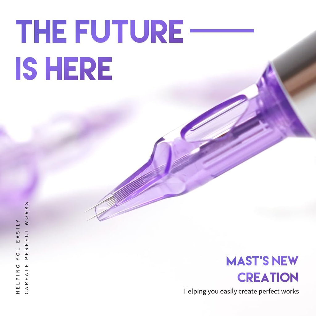 MAST TATTOO Mast Pro SMP Professional Cartridges – 2 Pin 0.3mm (1002P)