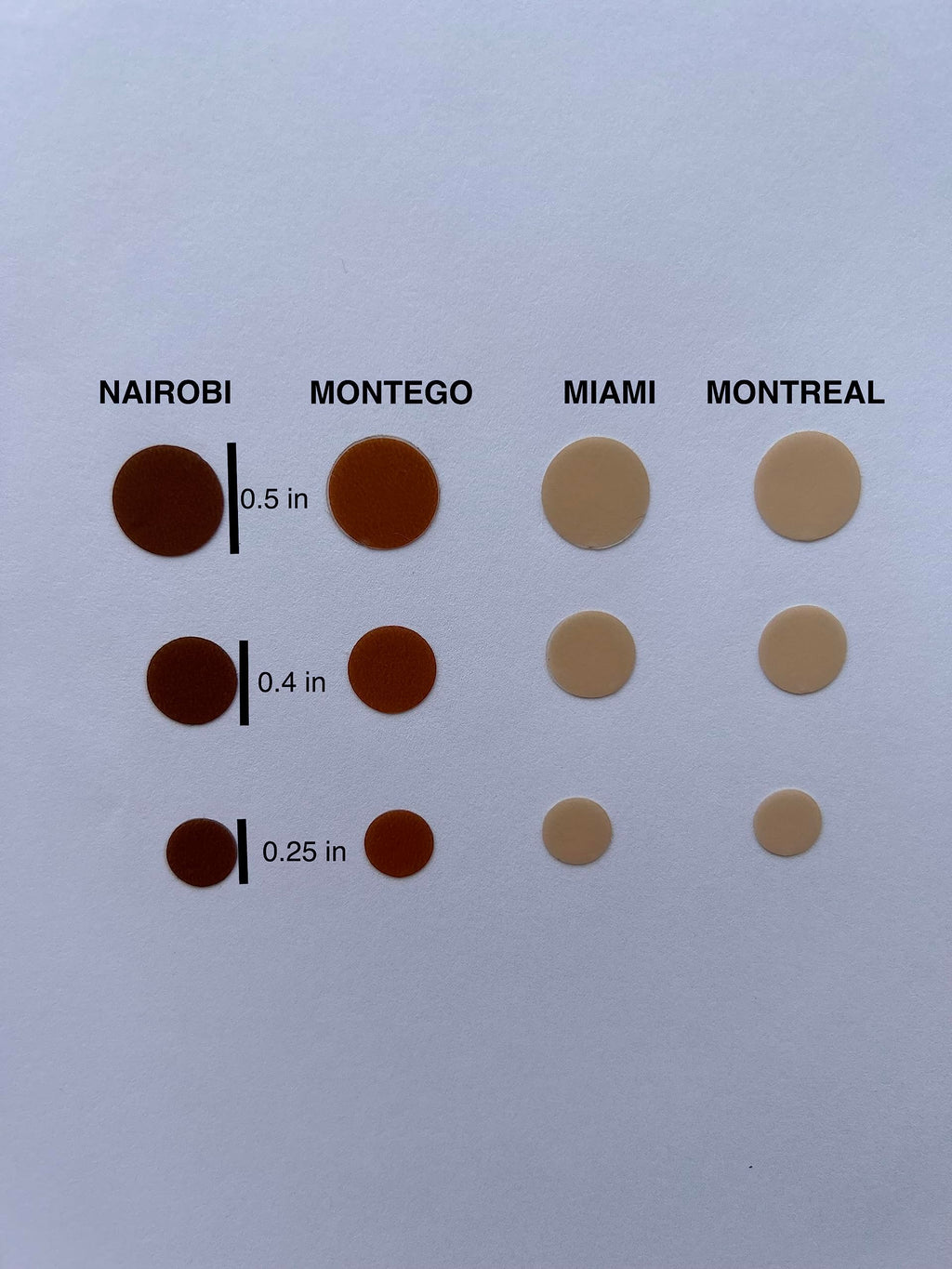 MATCHED Hydrocolloid Pimple Patches - Truly Invisible, 3 Sizes, 72-Count (MIAMI)